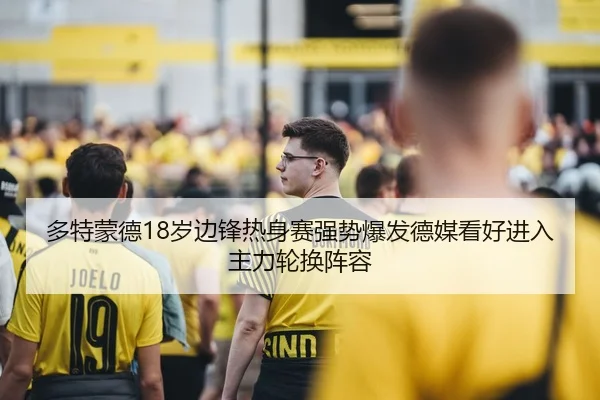 多特蒙德18岁边锋热身赛强势爆发德媒看好进入主力轮换阵容